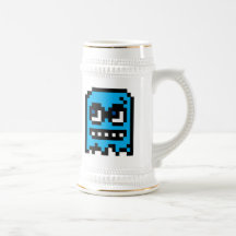 Pixel Ghost Coffee Mugs