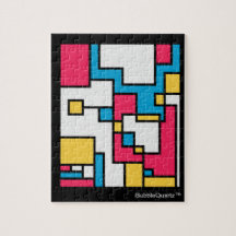 Pixel-plasticism puzzle (customisable!)
