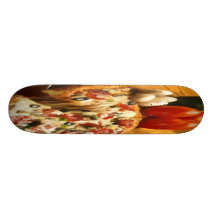 Pizza Holiday Skateboard