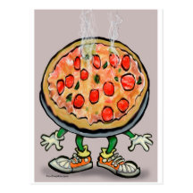 Pizza Postcards