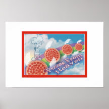 Pizzas From Heaven Posters