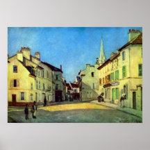 Place at Argenteuil by Alfred Sisley Print