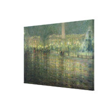Place de la Concorde, c.1909 Stretched Canvas Prints