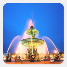 Place de la Concorde, Paris, France Sticker