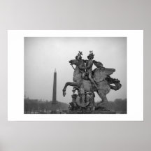 Place de la Concorde Poster