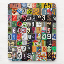 Places of Pi Mouse Pad