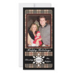 Plaid Holiday Traditions Picture Card