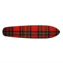 Plaid Skate Board