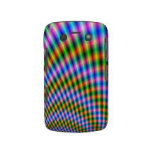 Plaid Swirl Art Blackberry Bold Case