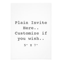 Plain Invite..
