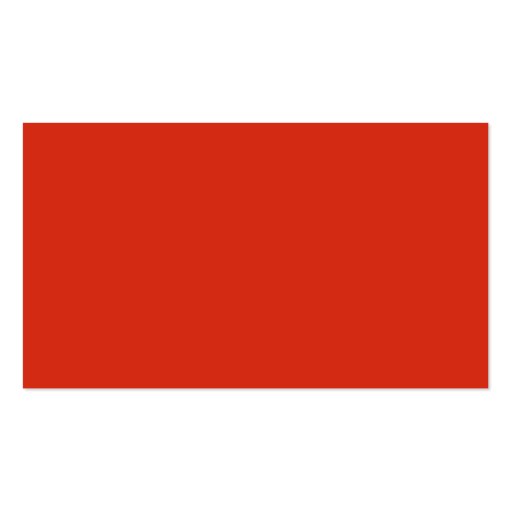 Plain Red Background. Business Card Template