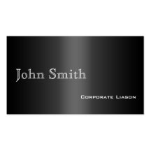 Plain Shades of Grey Professional Business Cards