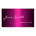 Plain Shades of Pink Professional Business Cards