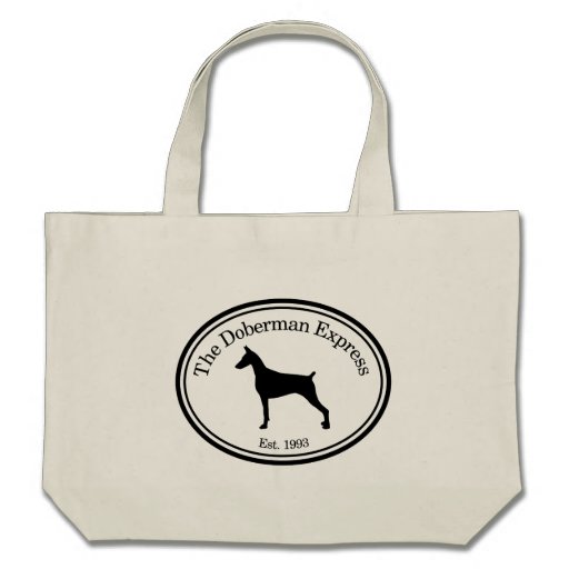 Plain Silhouette Doberman Express Bag
