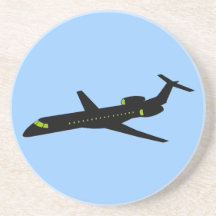 Plane - Avion (03) Dessous De Verre