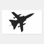 Plane - Avion (06) Autocollant Rectangulaire