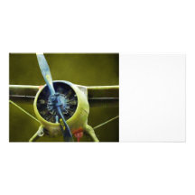 Plane - DeHavilland U-6A Beaver Personalized Photo Card