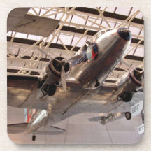 Planes in show beverage coaster