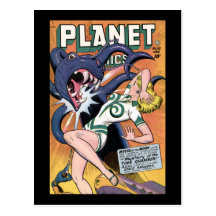 Planet Comics No 52 Postcards