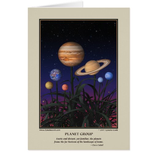 Planet Group Card