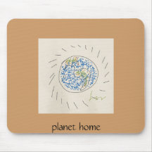planet home mouse pads
