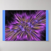 Planet Purple Super Nova Print