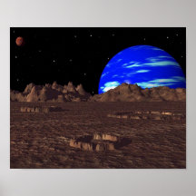 Planetrise Print