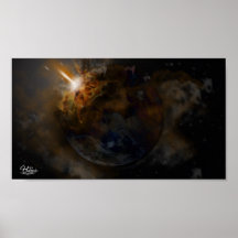 Planet's Distruction Print