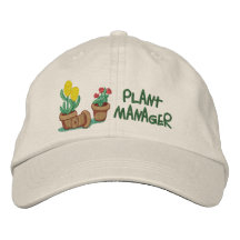 Plant Manager Embroidered Baseball Cap