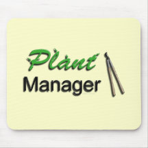 Plant Manager Garden Mouse Mats