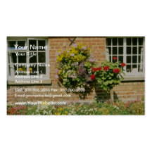 Planted Tubs - Calceolaria Business Card
