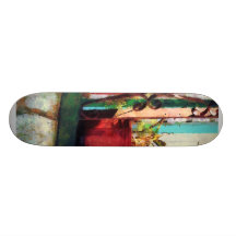 Plants on Porch Skateboards