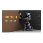 Plasterers Business Card