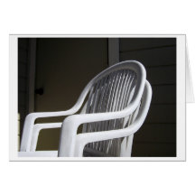 Plastic Chairs Coupled Cards