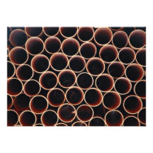 Plastic tubes personalized announcements