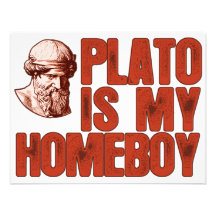 Plato Is My Homeboy Custom Announcement