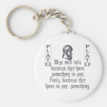 Plato Key Chains