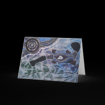PLATYPUS DREAMING Card cards