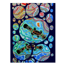 Platypus Dreaming Postcard