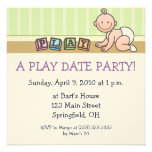 Play Date Party Invitations