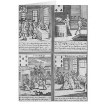 Playing Cards depicting current commercial