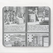 Playing Cards depicting current commercial Mouse Mat