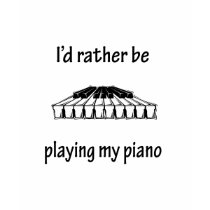 Playing My Piano Tshirt