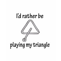 Playing My Triangle T Shirts
