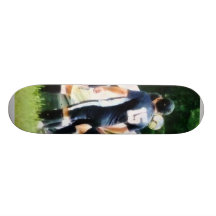 Playing Soccer Skateboards