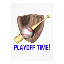 Playoff Time Custom Invitation