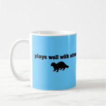 Plays Well With Otters Mugs