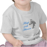 PLAYS WITH HORSES TEE SHIRT