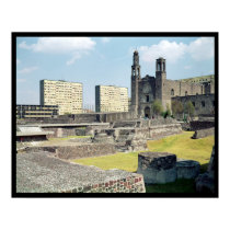 Plaza de las Tres Culturas, 14th-20th century posters