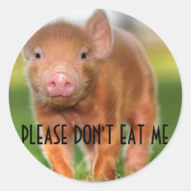 Please Don't Eat Me Sticker